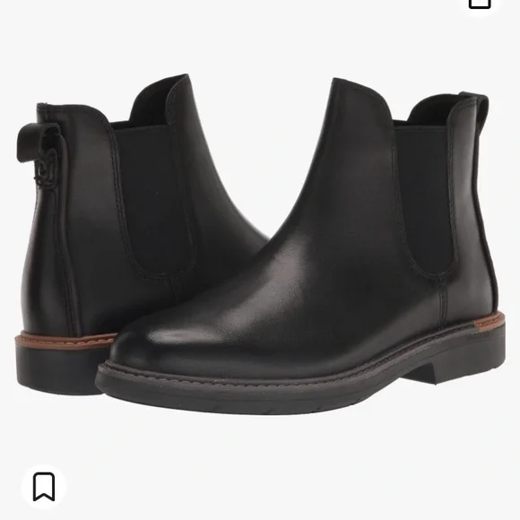 NWT Cole Hann Faux Leather Chelsea Boots Size 8. - Picture 1 of 10